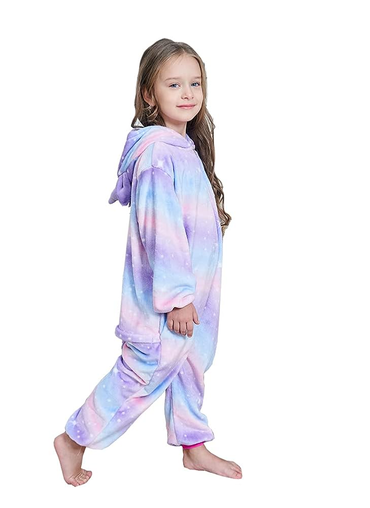 Amazon.com: NewFuzzy Kids Unicorn Animal onesie Pajamas